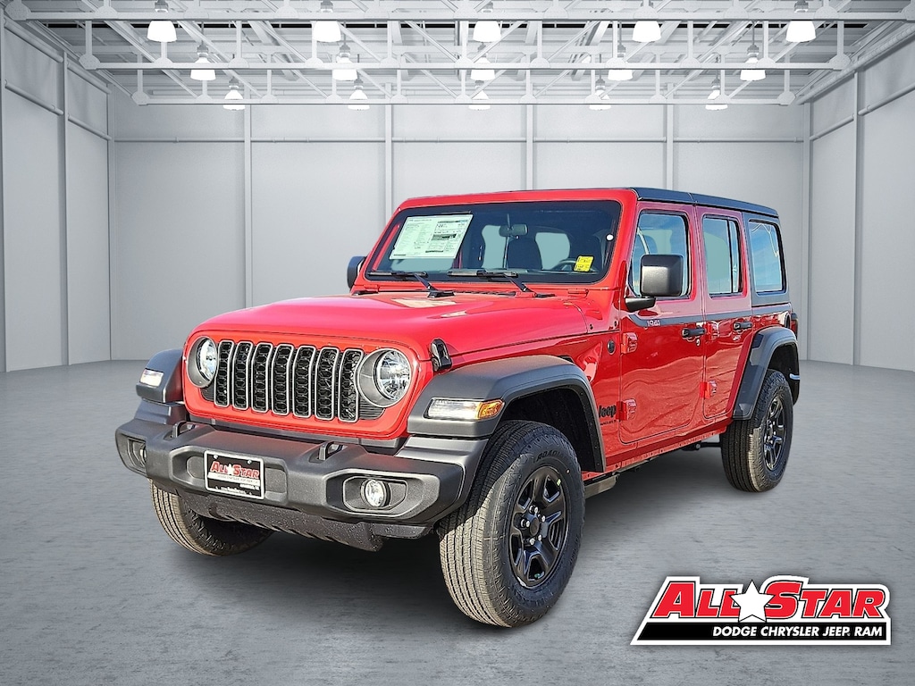 New 2026 Jeep Wrangler 4-DOOR SPORT Sport Utility