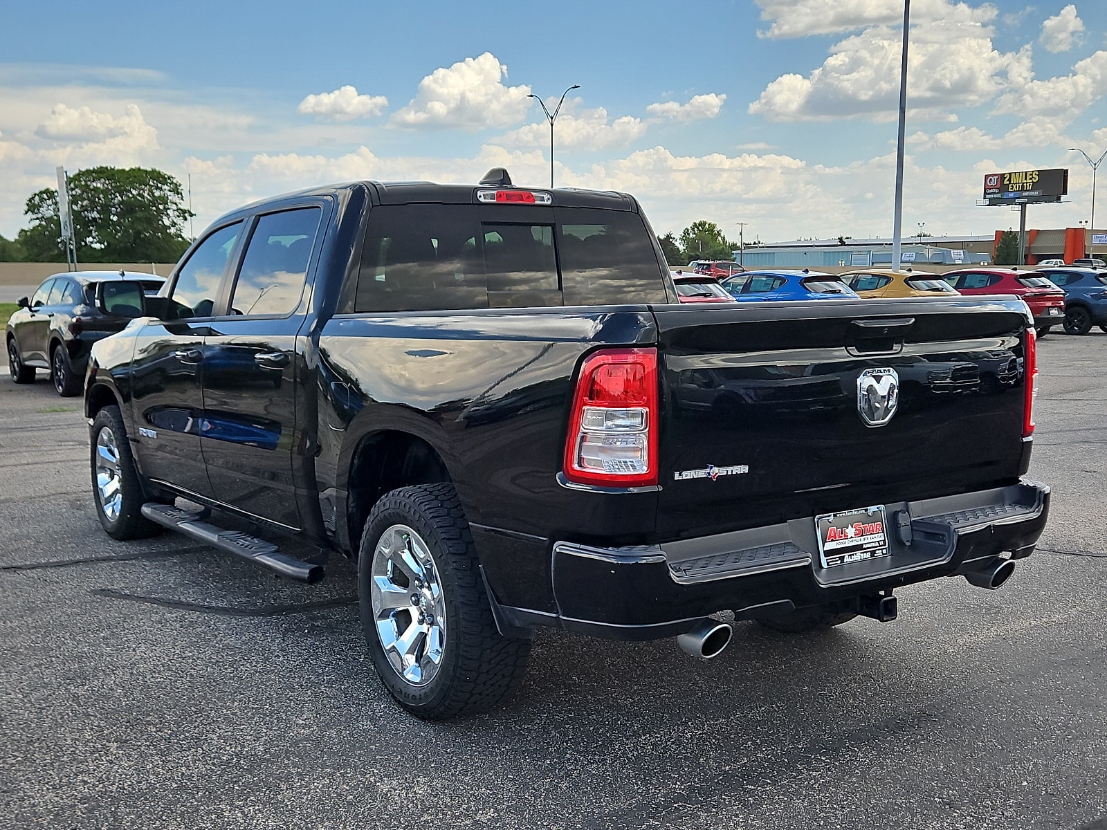 Used 2019 RAM Ram 1500 Pickup Big Horn/Lone Star with VIN 1C6RREFT4KN884596 for sale in Amarillo, TX