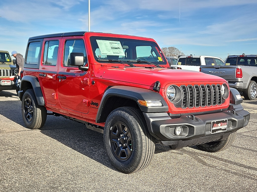 New 2026 Jeep Wrangler 4-DOOR SPORT Sport Utility