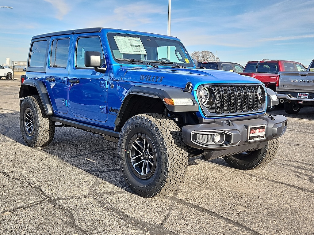 New 2026 Jeep Wrangler 4-DOOR WILLYS Sport Utility