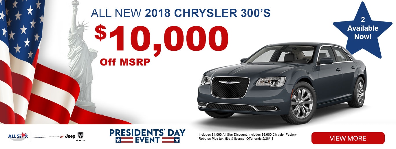 ALL STAR DODGE CHRYSLER JEEP RAM New Dodge, Ram, Chrysler, Jeep