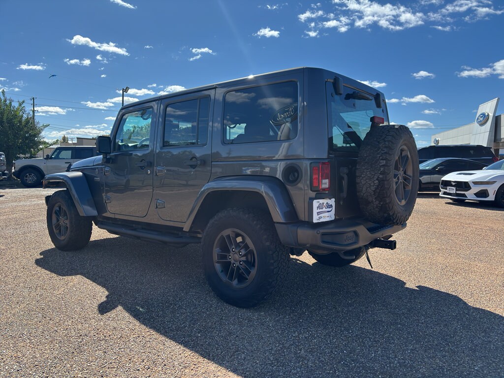 Used 2017 Jeep Wrangler JK Unlimited Sahara 4x4 SUV
