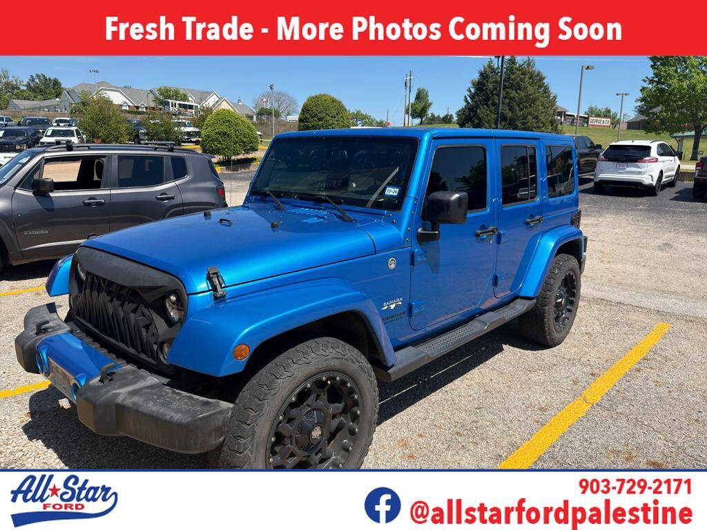 Used 2016 Jeep Wrangler JK Unlimited Sahara 4x4 SUV