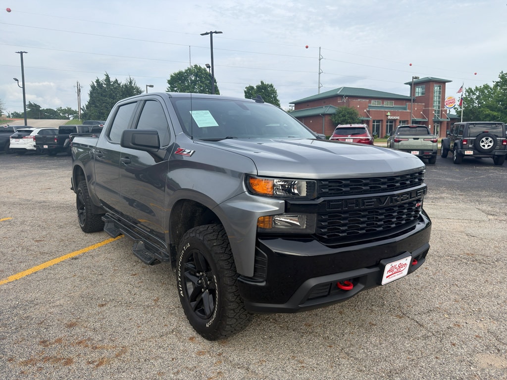 Used 2021 Chevrolet Silverado 1500 Custom Trail Boss Truck Crew Cab