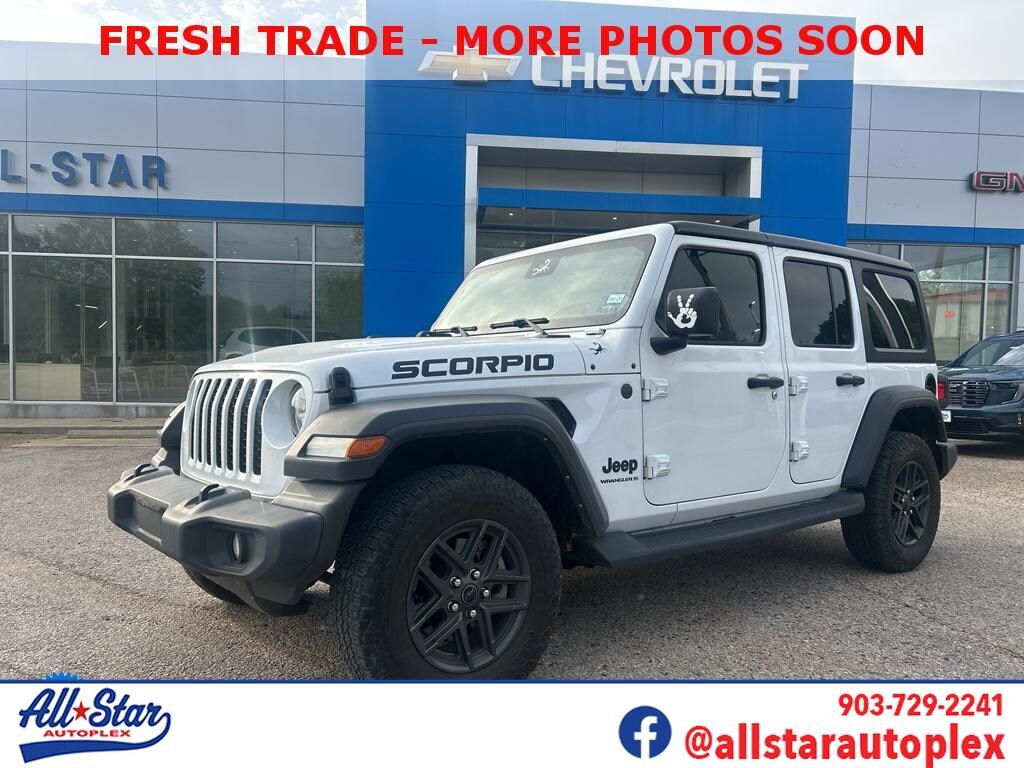 Used 2024 Jeep Wrangler 4-Door Sport S 4x4 SUV
