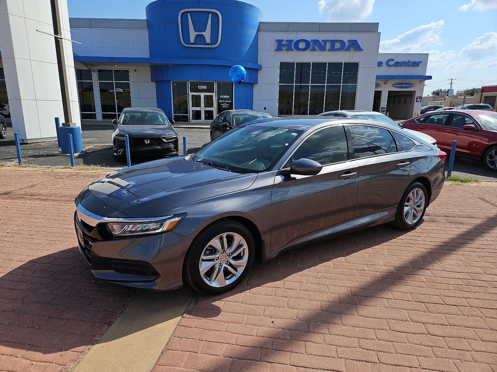 Used 2020 Honda Accord LX with VIN 1HGCV1F1XLA083084 for sale in Abilene, TX