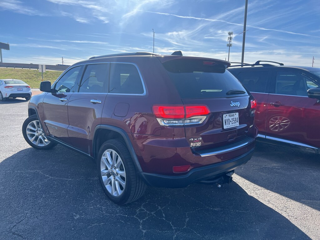 Used 2017 Jeep Grand Cherokee Limited 4x4 SUV