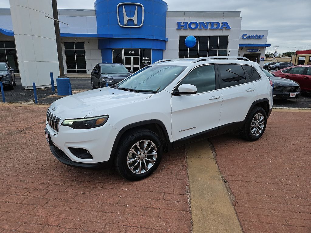 Used 2021 Jeep Cherokee Latitude Lux with VIN 1C4PJMMXXMD145717 for sale in Palestine, TX