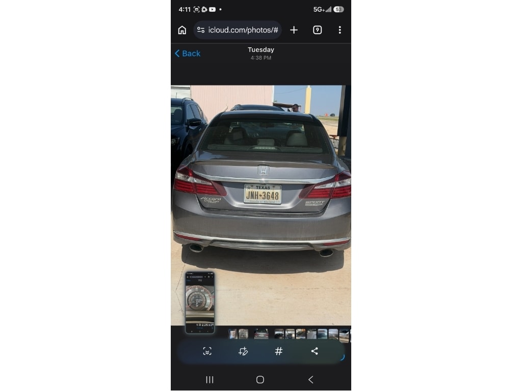 Used 2017 Honda Accord Sport SE with VIN 1HGCR2F15HA223852 for sale in Abilene, TX