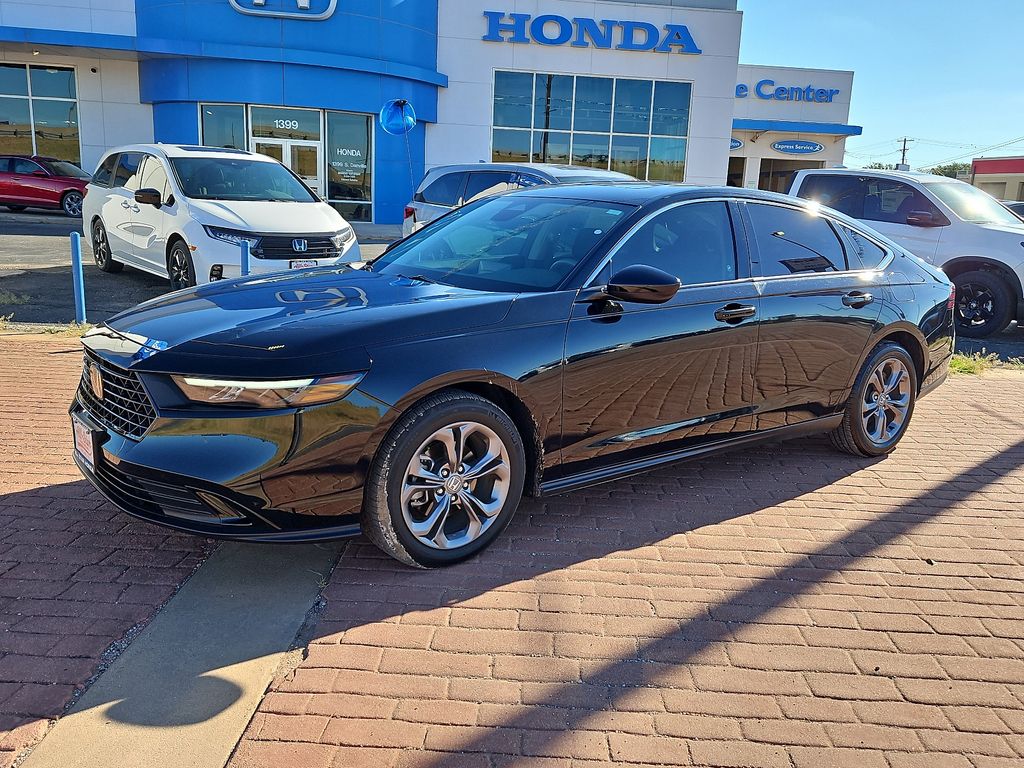 Used 2023 Honda Accord EX with VIN 1HGCY1F32PA022259 for sale in Abilene, TX