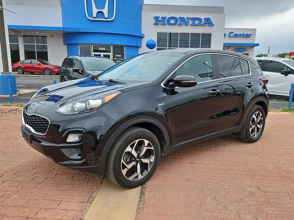 Used 2021 Kia Sportage LX with VIN KNDPMCAC9M7909221 for sale in Abilene, TX