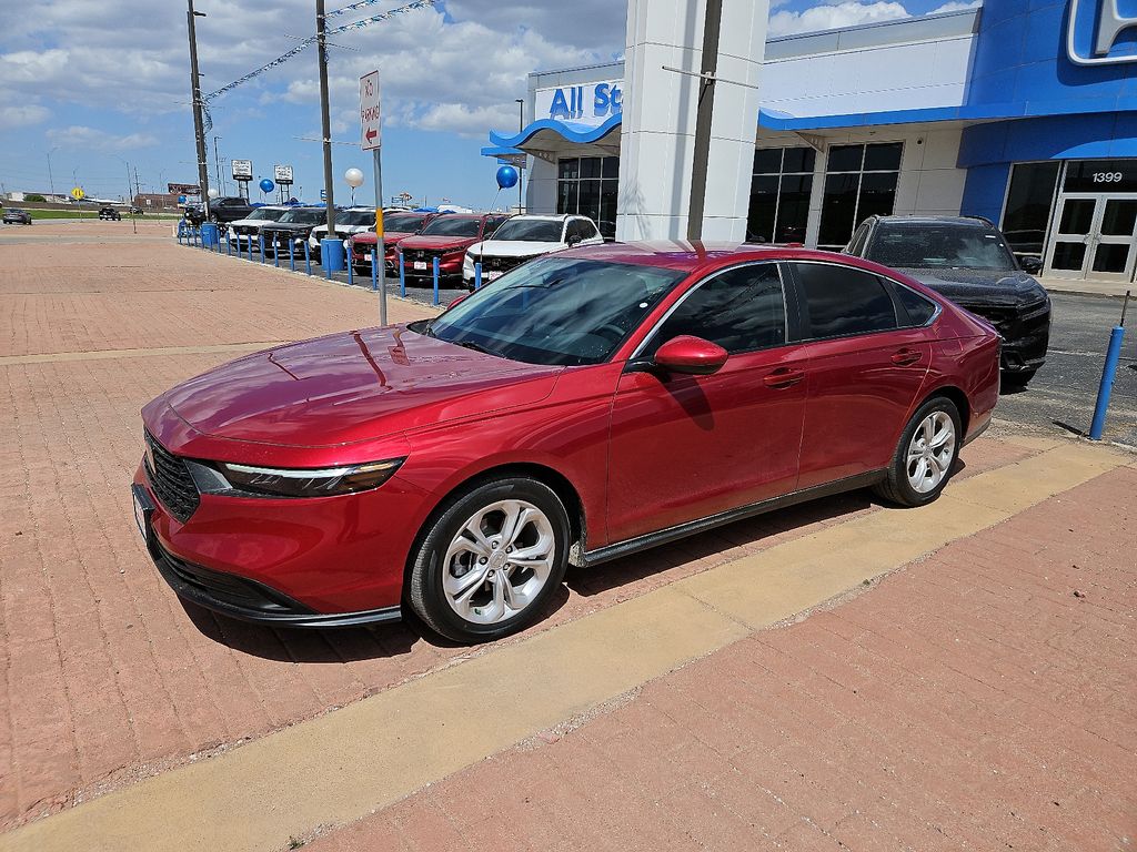 Certified 2024 Honda Accord LX with VIN 1HGCY1F26RA010688 for sale in Abilene, TX