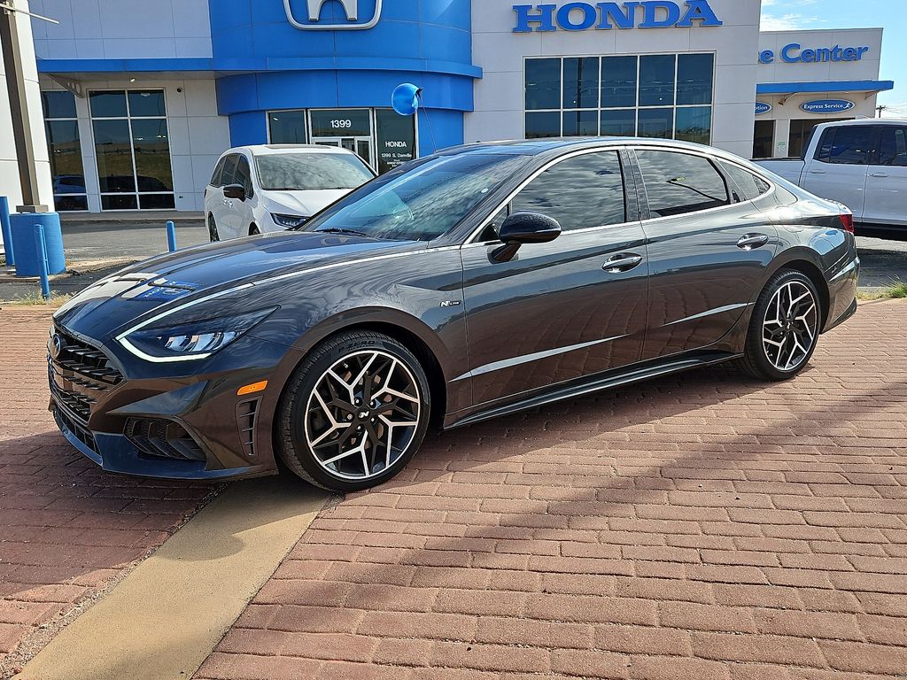 Used 2022 Hyundai Sonata N Line with VIN 5NPEK4JC8NH141098 for sale in Abilene, TX