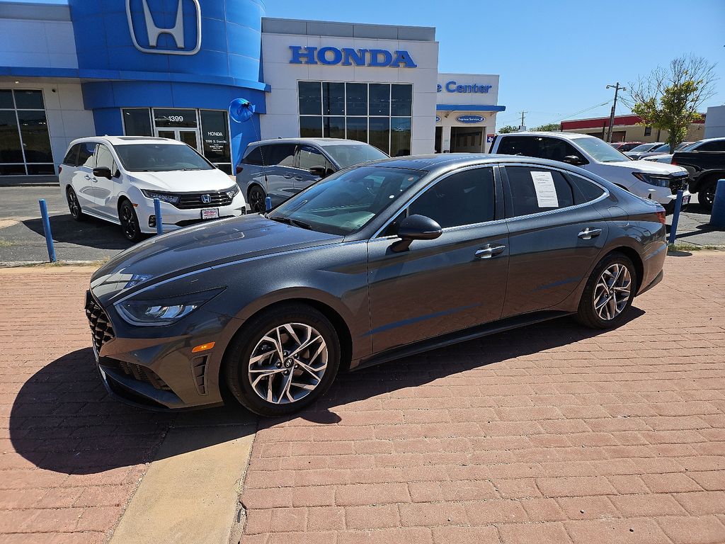 Used 2022 Hyundai Sonata SEL with VIN KMHL14JA5NA210650 for sale in Abilene, TX