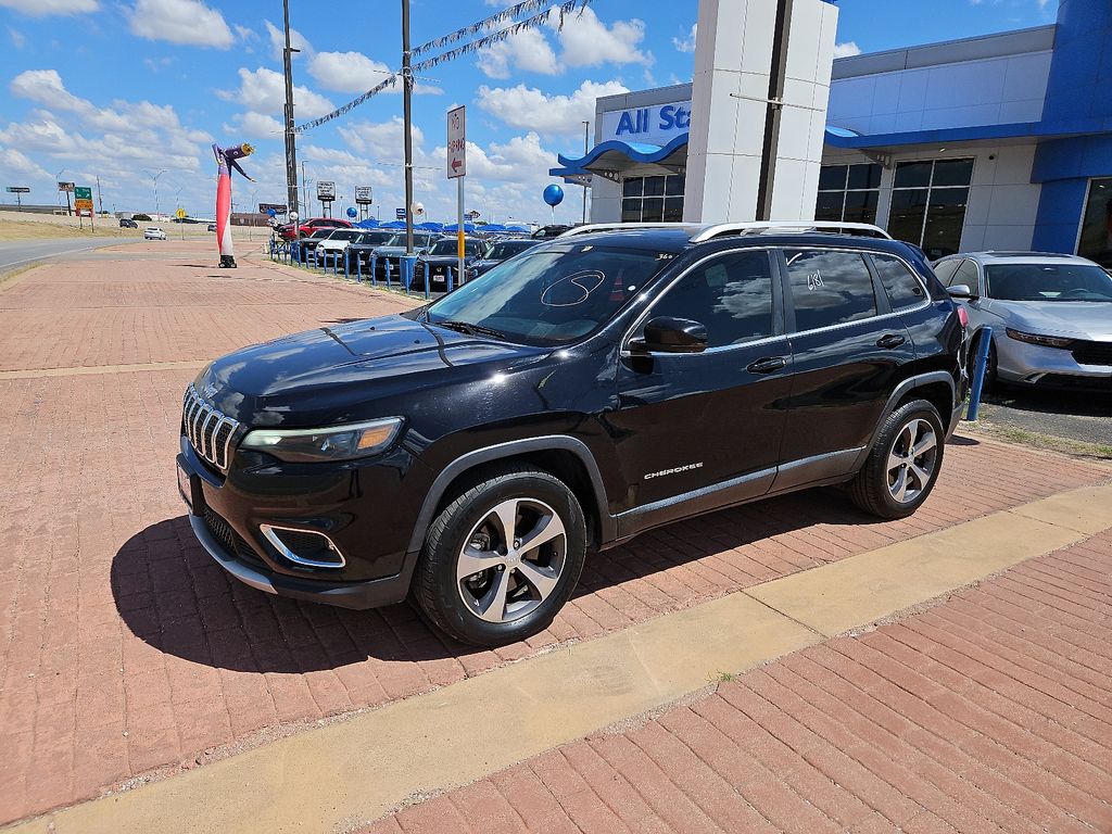 Used 2019 Jeep Cherokee Limited with VIN 1C4PJMDN6KD299451 for sale in Abilene, TX