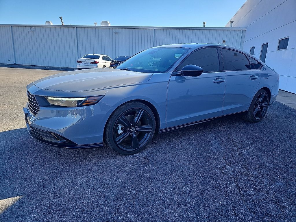 Used 2023 Honda Accord Hybrid Sport-L w/BSI Sedan