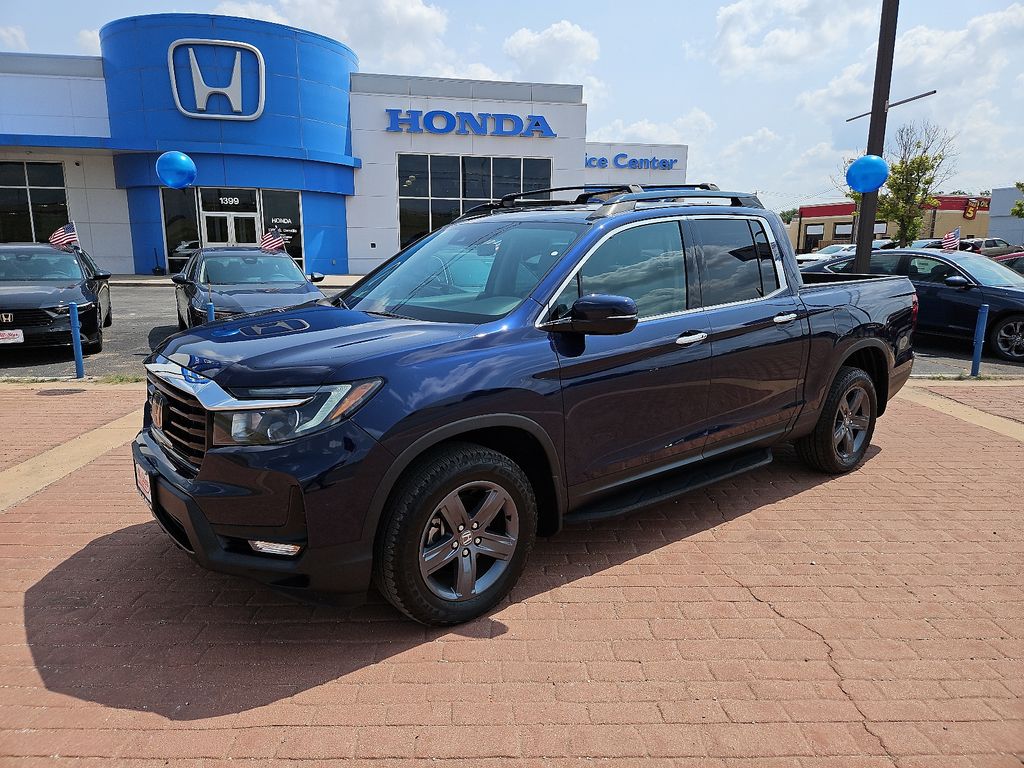 Used 2022 Honda Ridgeline RTL-E with VIN 5FPYK3F76NB029943 for sale in Abilene, TX