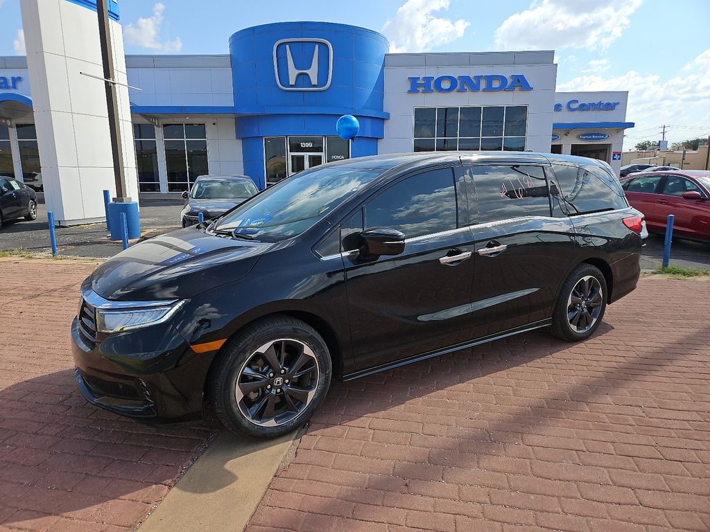 Used 2022 Honda Odyssey Elite with VIN 5FNRL6H94NB044502 for sale in Abilene, TX