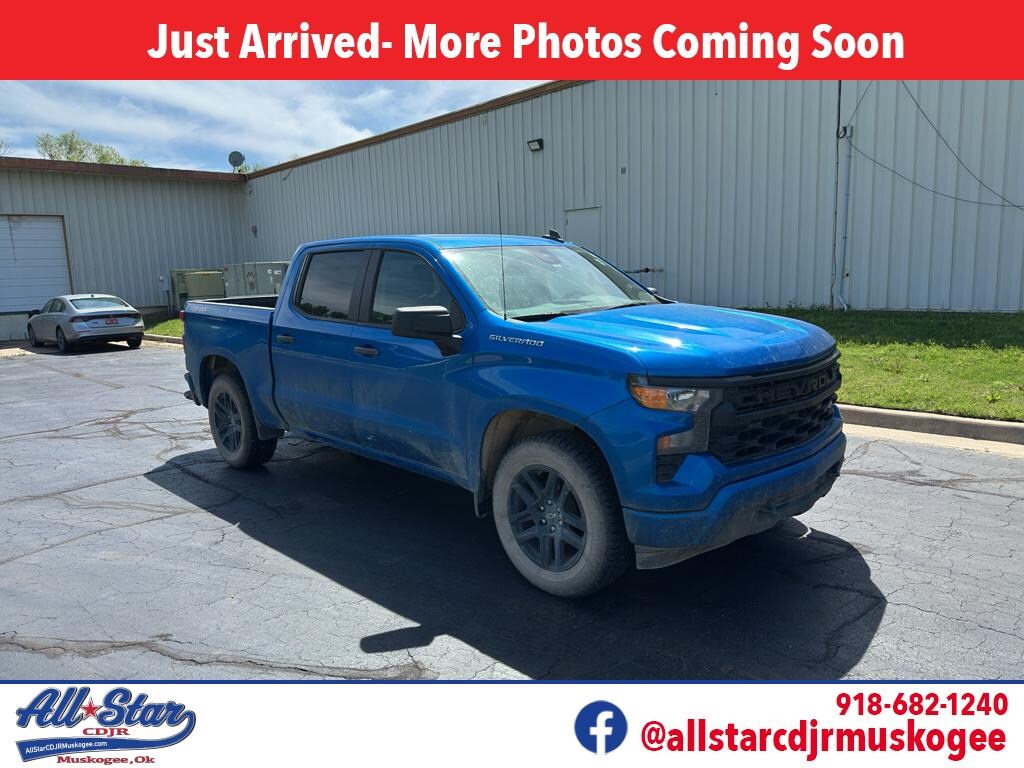 Used 2023 Chevrolet Silverado Custom Crew Cab