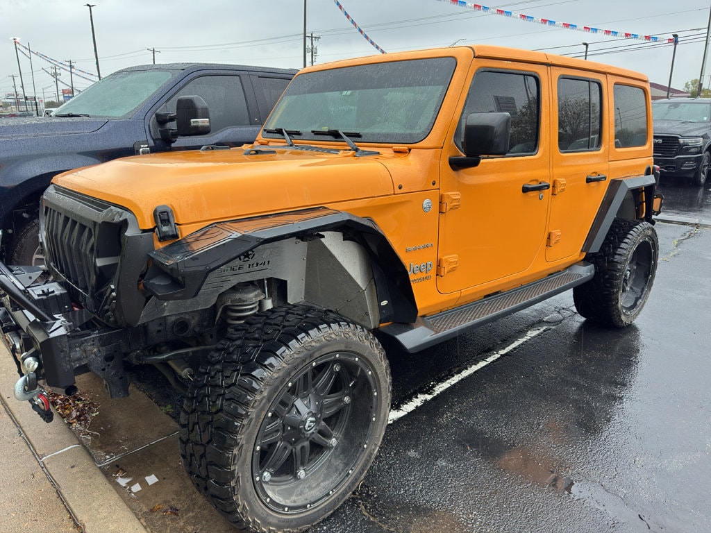 Used 2018 Jeep Wrangler Unlimited Sahara Sahara 4x4