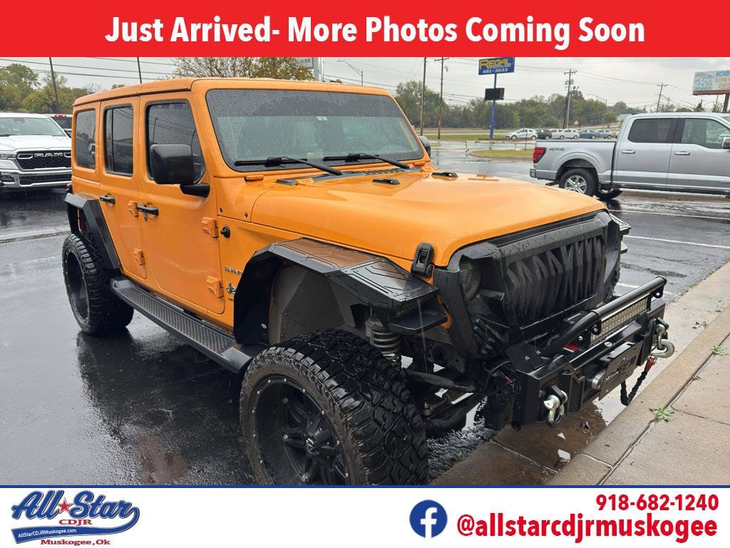 Used 2018 Jeep Wrangler Unlimited Sahara Sahara 4x4