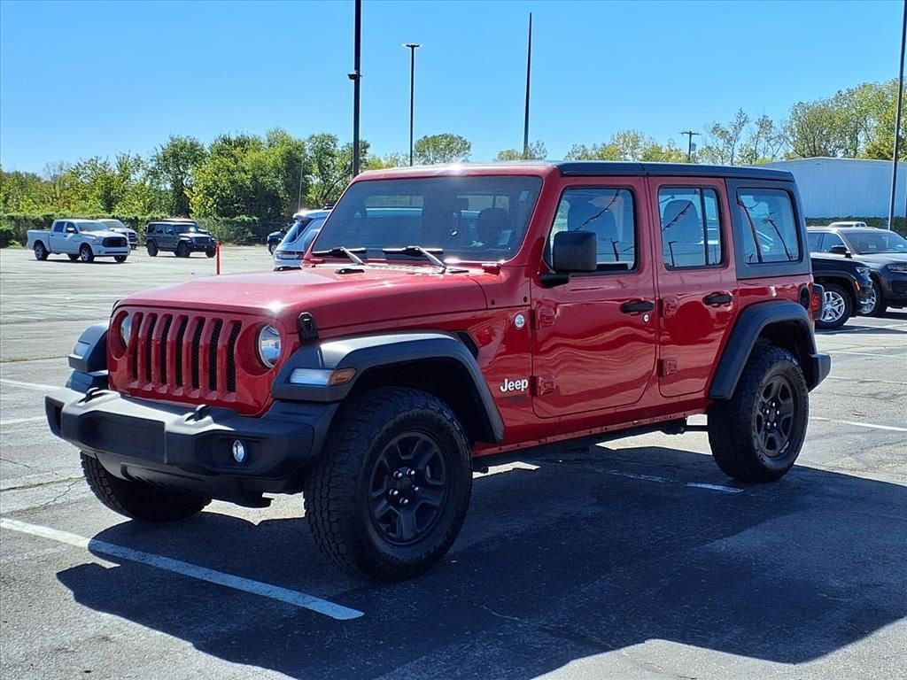 Used 2018 Jeep Wrangler Unlimited Sport Sport 4x4