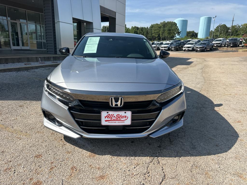 Used 2021 Honda Accord Sport with VIN 1HGCV1F32MA079257 for sale in Palestine, TX