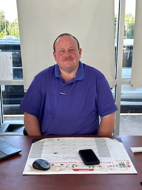 Staff member Brian Faulk from ID_c861f1c729dd