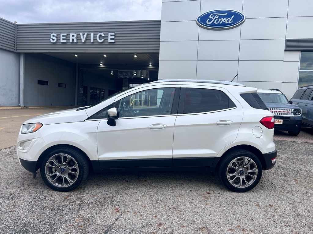 Used 2018 Ford Ecosport Titanium with VIN MAJ3P1VEXJC165319 for sale in Palestine, TX