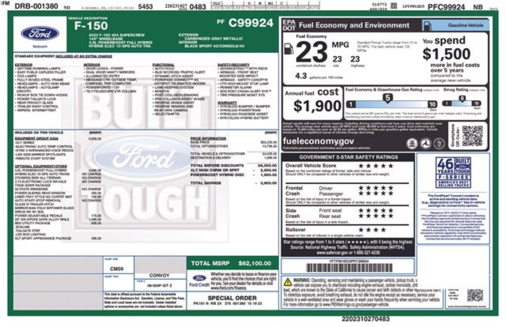 Used 2023 Ford F-150 XLT Truck