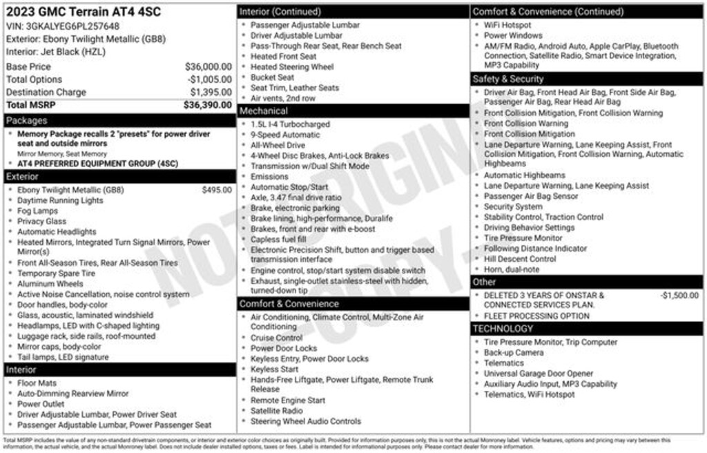 Used 2023 GMC Terrain AT4 SUV