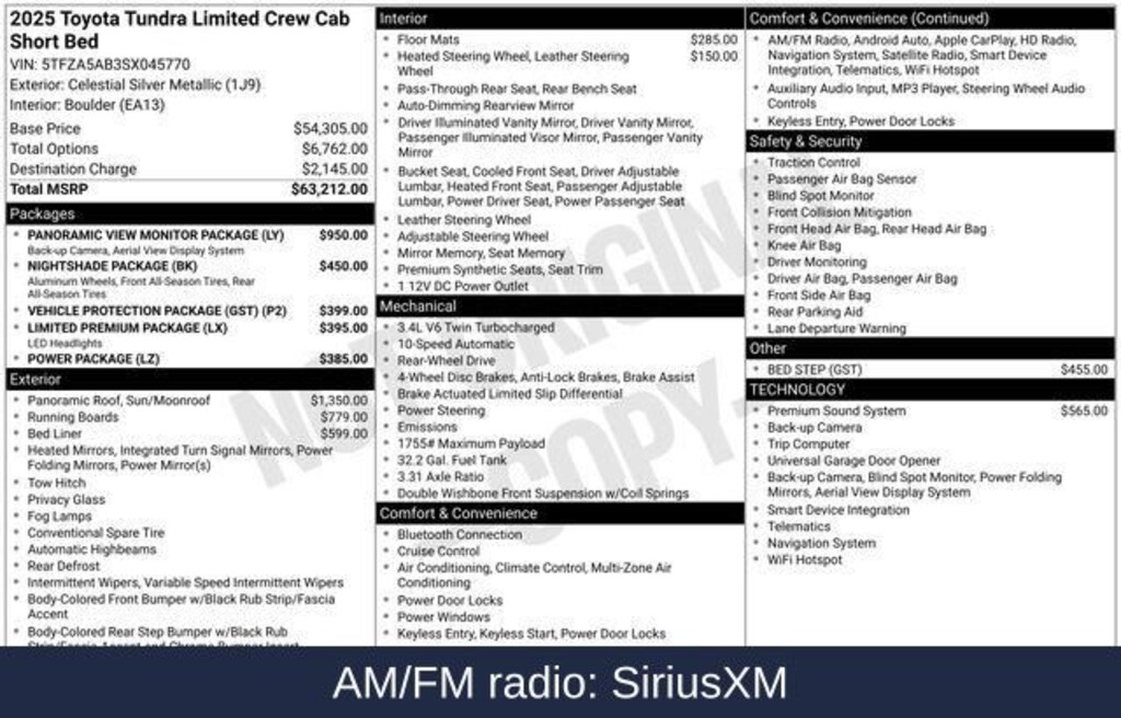 Used 2025 Toyota Tundra Limited Truck