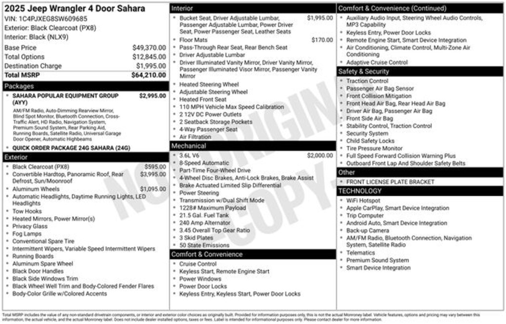 Used 2025 Jeep Wrangler Sahara SUV