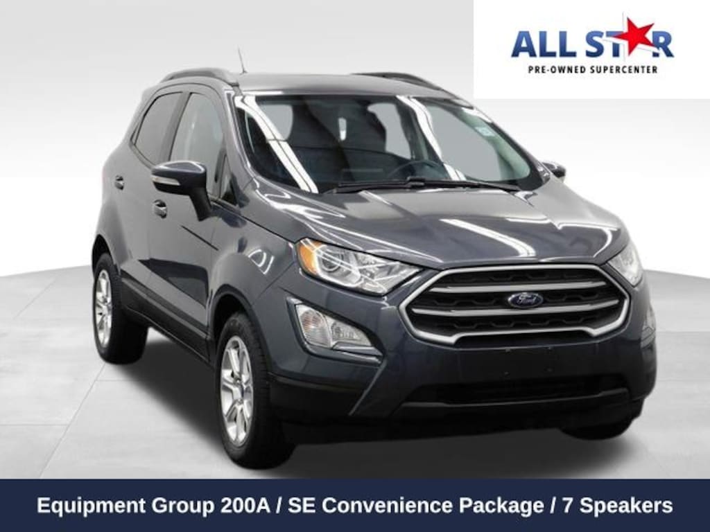 Used 2019 Ford EcoSport SE SUV