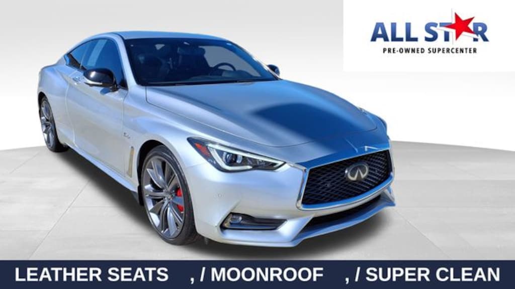 Used 2020 INFINITI Q60 Red Sport 400 Coupe