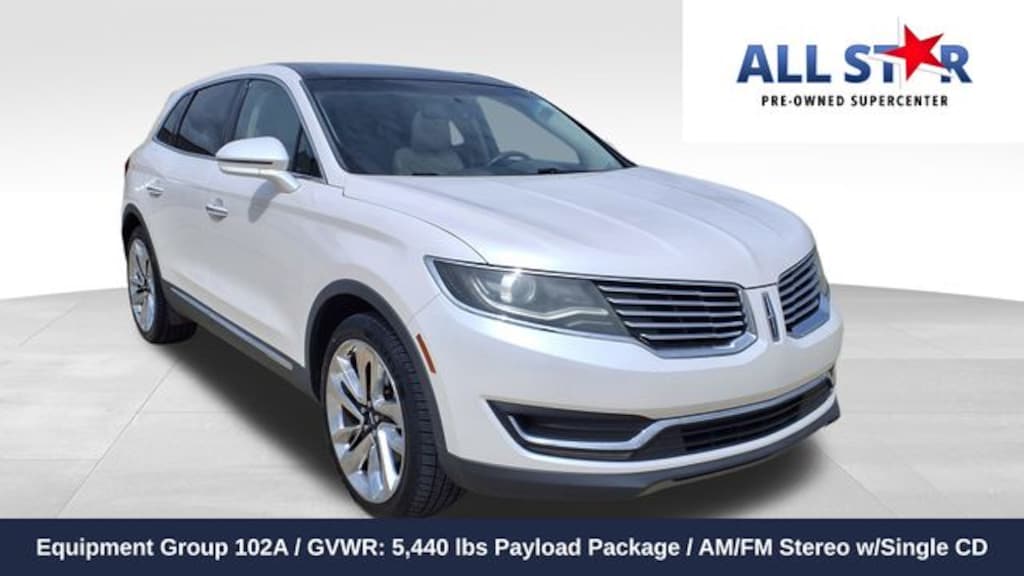 Used 2017 Lincoln MKX Reserve SUV