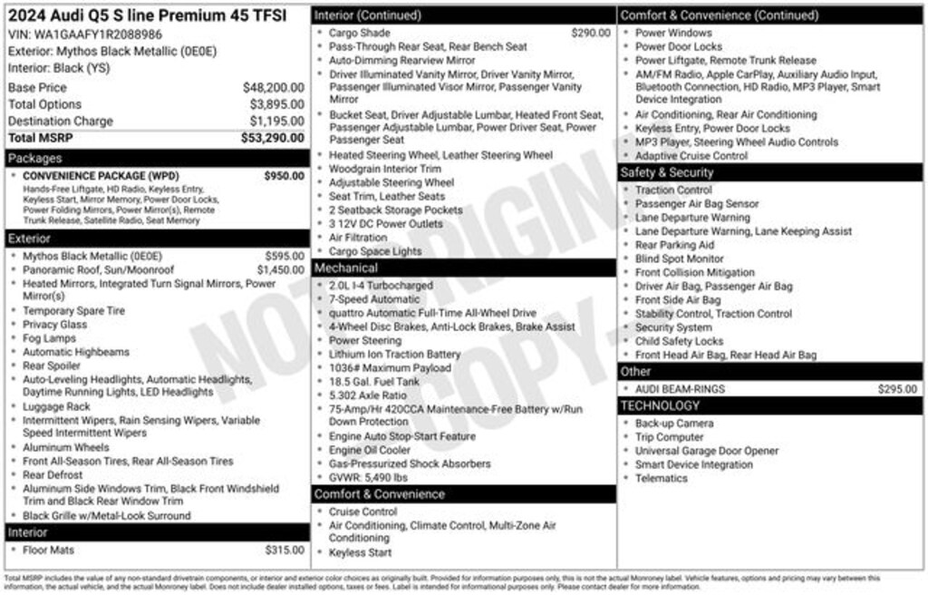 Used 2024 Audi Q5 45 S Line Premium SUV