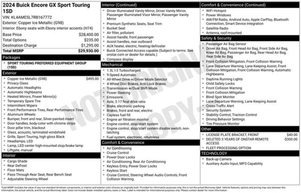 Used 2024 Buick Encore GX Sport Touring SUV