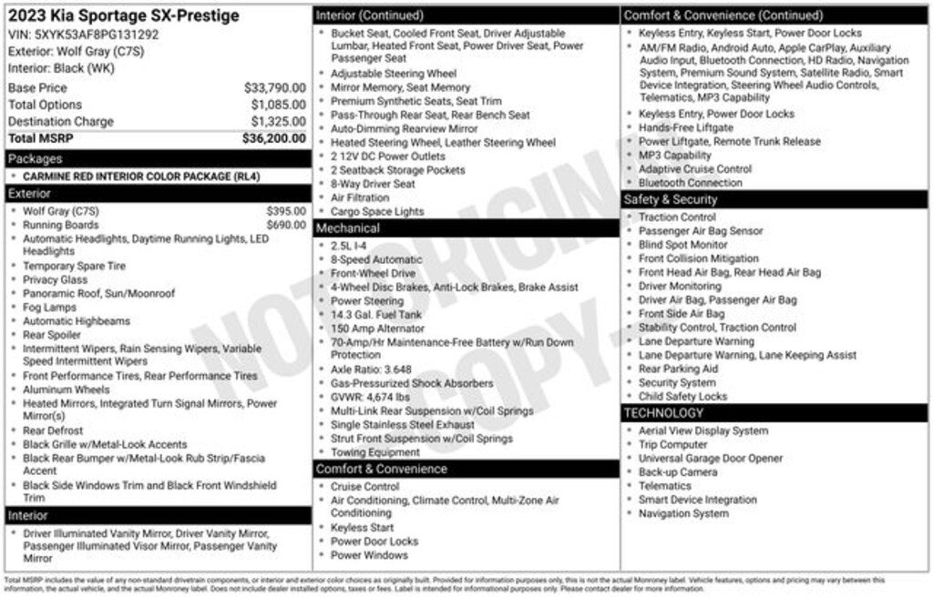 Used 2023 Kia Sportage SX-Prestige SUV