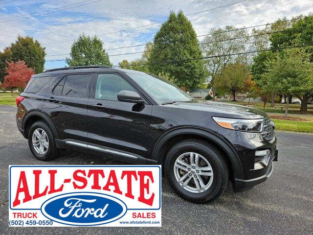 Used 2022 Ford Explorer XLT with VIN 1FMSK8DH2NGA94720 for sale in Louisville, KY