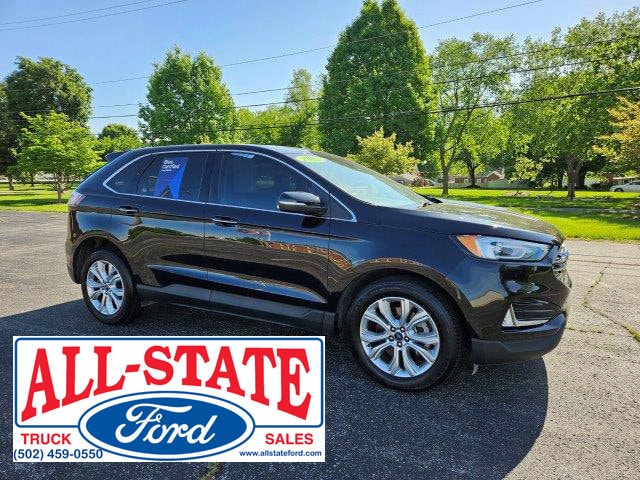 Certified 2022 Ford Edge Titanium with VIN 2FMPK4K93NBA34558 for sale in Louisville, KY