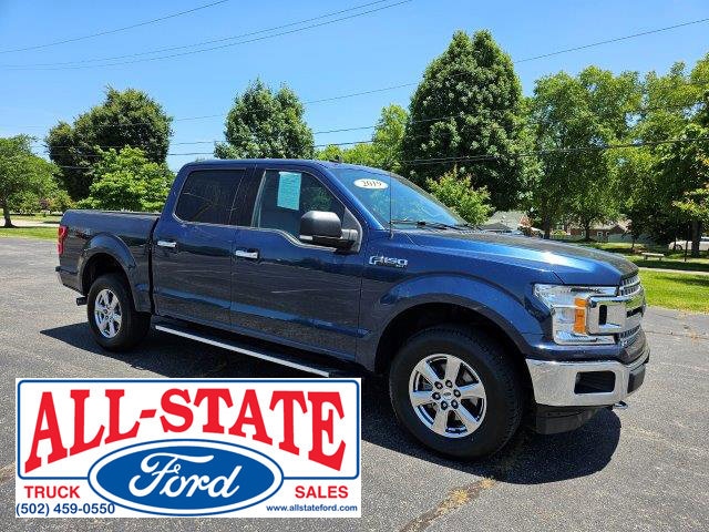 Used 2019 Ford F-150 XLT with VIN 1FTEW1EP4KFD44799 for sale in Louisville, KY