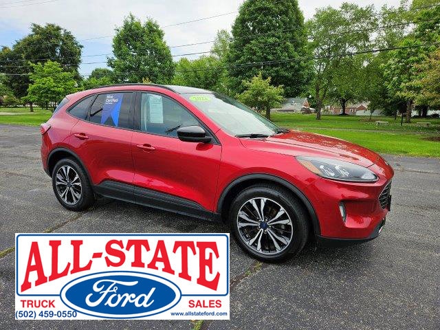 Certified 2022 Ford Escape SEL with VIN 1FMCU9H97NUA40595 for sale in Louisville, KY