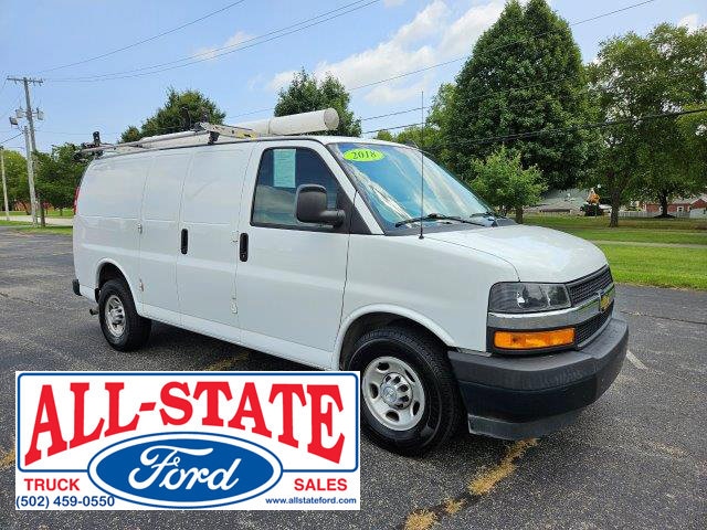 Used 2018 Chevrolet Express Cargo Work Van with VIN 1GCWGAFG7J1228539 for sale in Louisville, KY