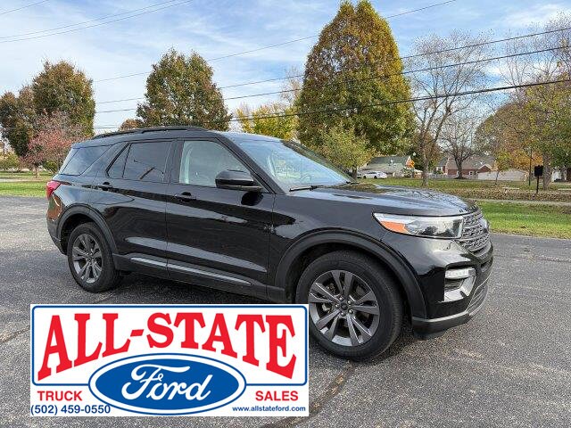 Used 2022 Ford Explorer XLT with VIN 1FMSK8DH4NGC20530 for sale in Louisville, KY