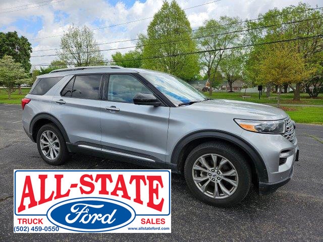 Used 2022 Ford Explorer Limited with VIN 1FMSK8FH7NGA59331 for sale in Louisville, KY