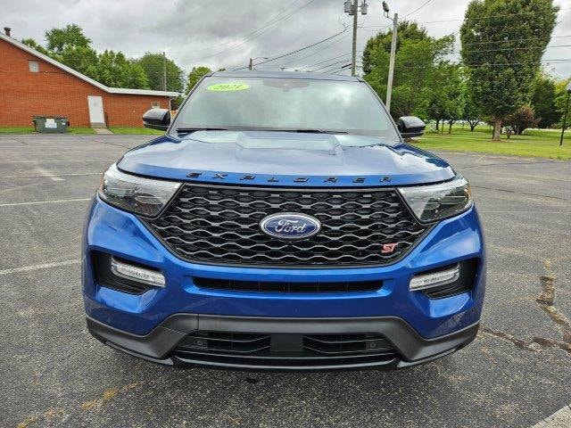 Used 2021 Ford Explorer ST with VIN 1FM5K8GCXMGA80138 for sale in Louisville, KY