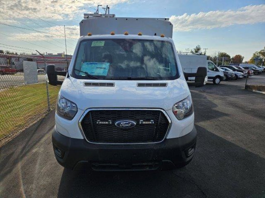 New 2024 Ford Transit T350 LR CUTAWAY RWD 138WB W/ALUMINUM ENCLOSED BODY VAN
