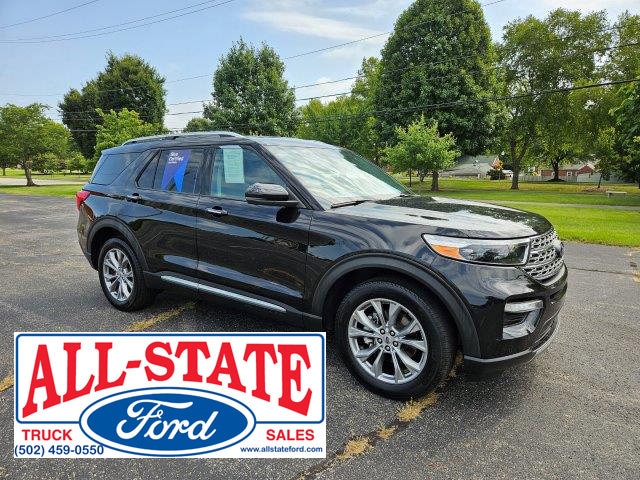 Certified 2023 Ford Explorer Limited with VIN 1FMSK8FH8PGA59891 for sale in Louisville, KY