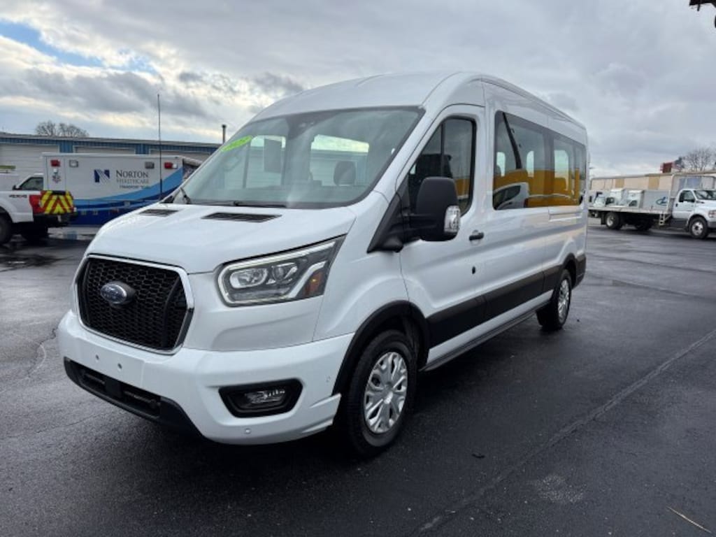 Used 2023 Ford Transit-350 Passenger Wagon Medium Roof Van